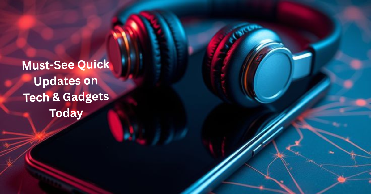 Must-See Quick Updates on Tech & Gadgets Today